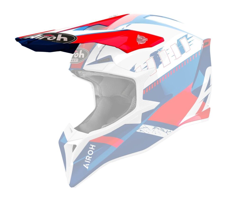 Airoh Wraap Feel Blue Red Kask Tereği