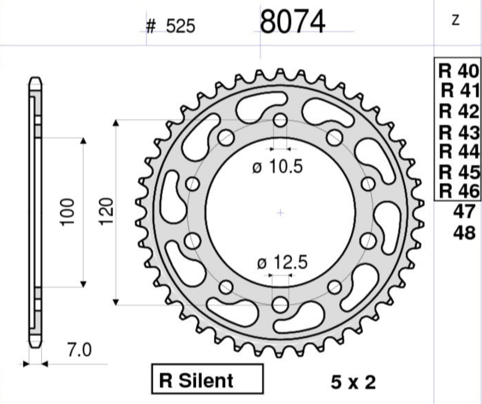 Ognıbene Arka Dişli 42T