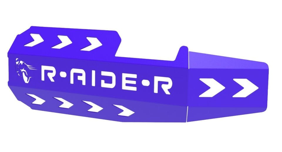 TVS Raider 125 Uyumlu Egzoz Koruma – Mavi