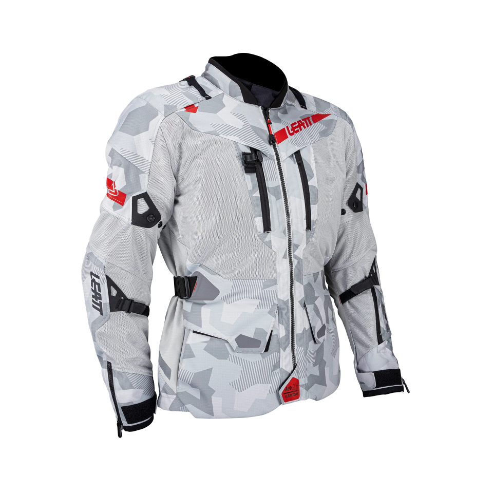 Leatt Adv Flow-Tour 7.5 Gri Motosiklet Montu Ve Pantolonu