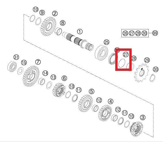 O-Rıng Ktm Orj Yp A5-2