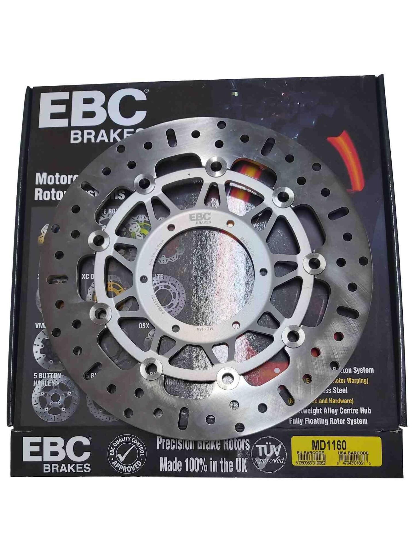 Honda CBF 600 2008-2012 Honda CBF 1000 2006-2016 EBC Ön Disk