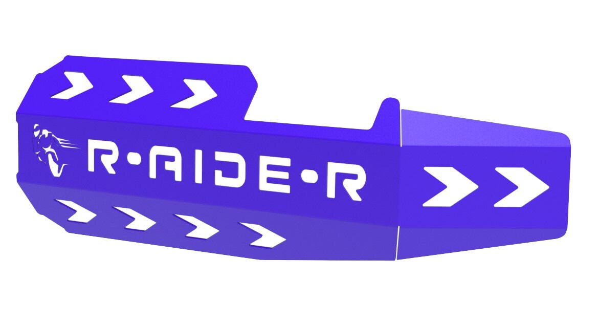 TVS Raider 125 Uyumlu Egzoz Koruma – Mavi