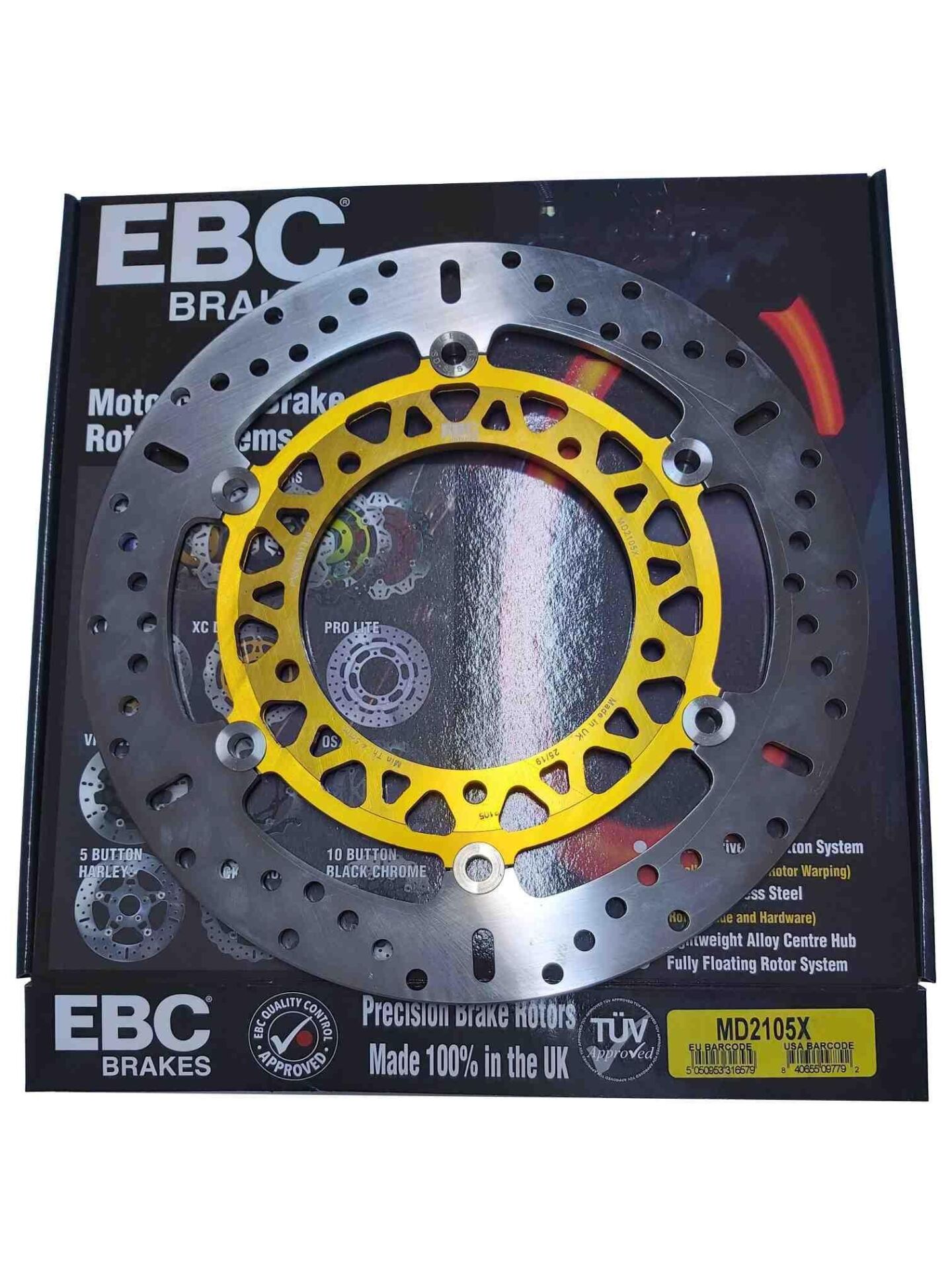 Yam. R6 08-16 R1 09-14 Ebc Ön Disk