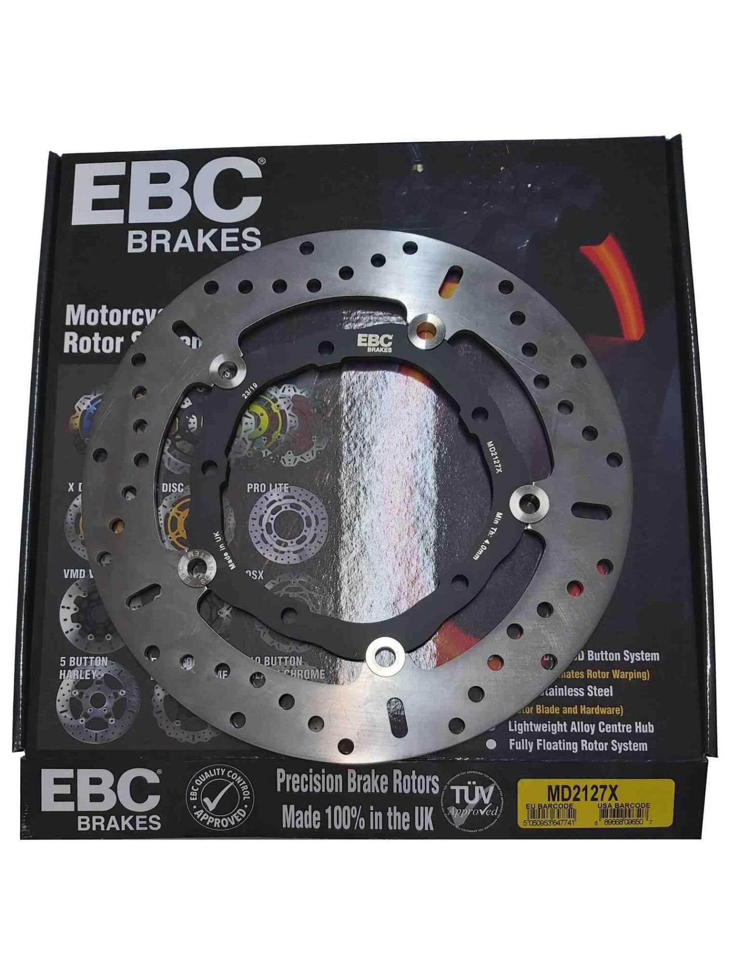 Yam. Mt-07 14-18 Xsr 700 16-18 Ebc Ön Disk