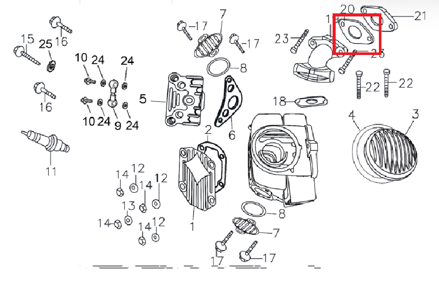 Kayo Tt 140 Karbüratör Contası