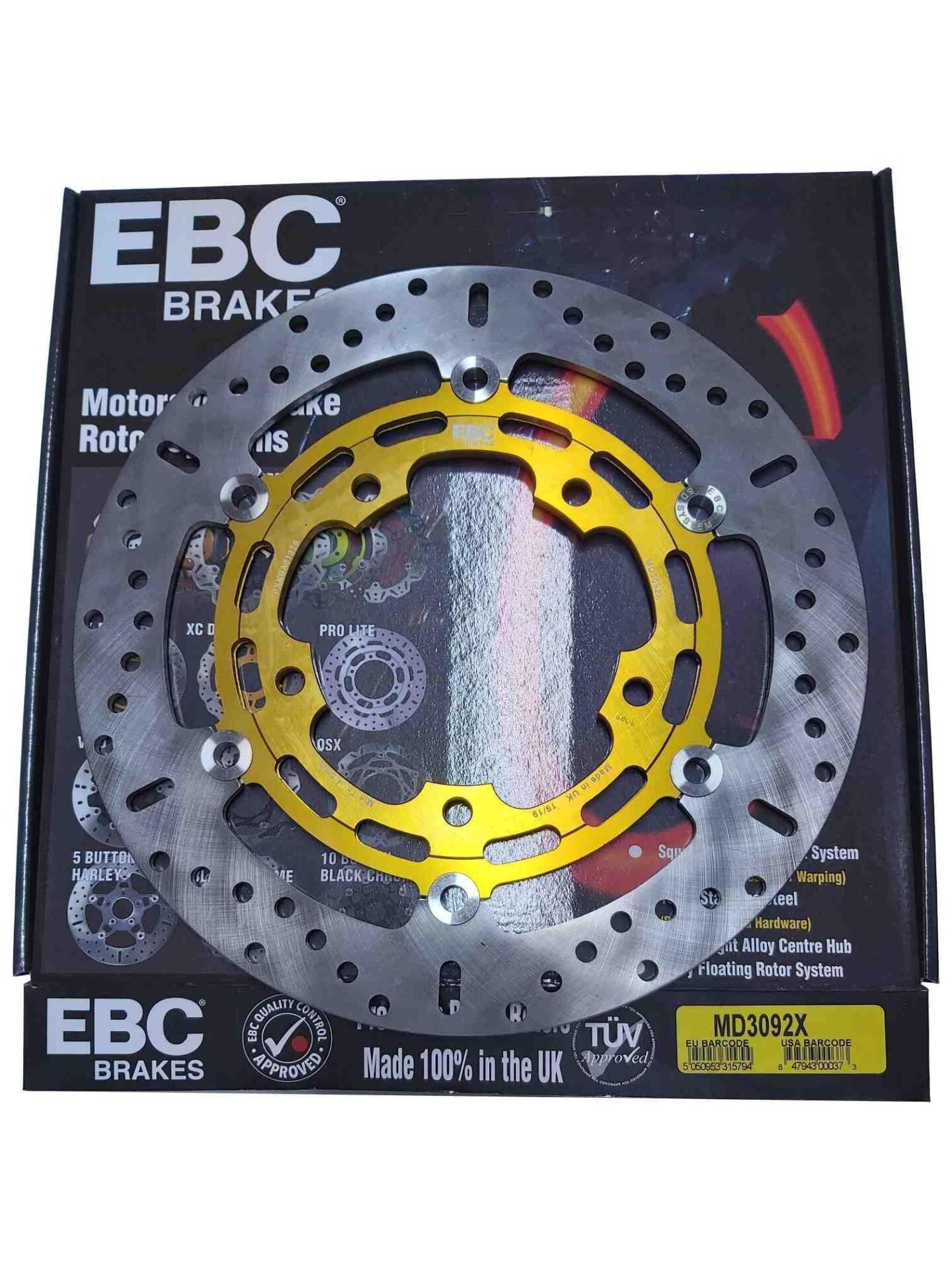 Suzuki DL 650 2007-2018 Suzuki GSF 650 2007-2014 EBC Ön Disk