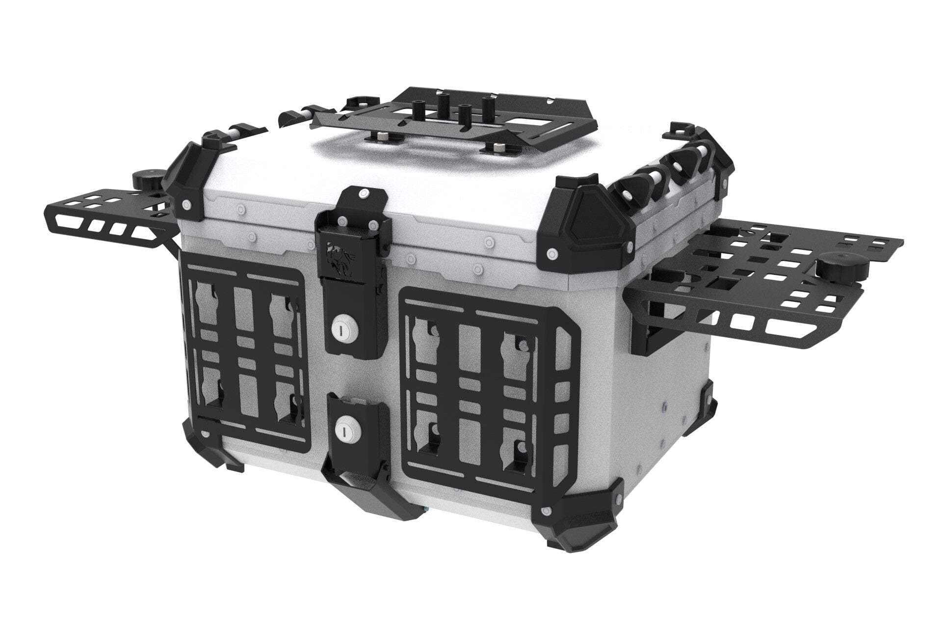 Universal 45 LT Alüminyum Çanta Gri-Siyah – Premium