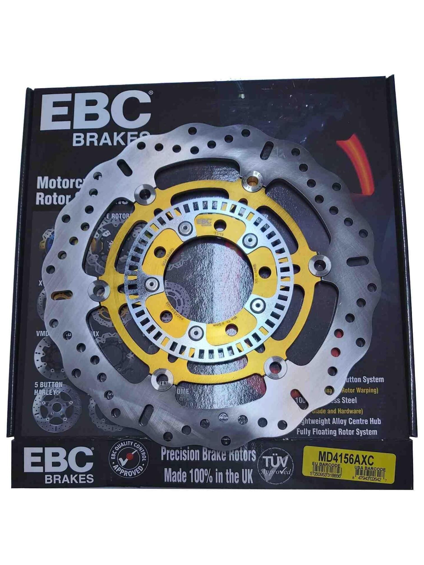 Kaw. Er6 F/N 06-16 Versys650 07-14 Abs Ebc Ön Disk