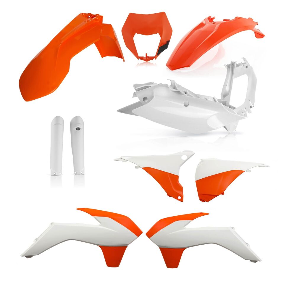 Acerbis Ktm Exc 14-16 Full Grenaj Set Turuncu-Beya