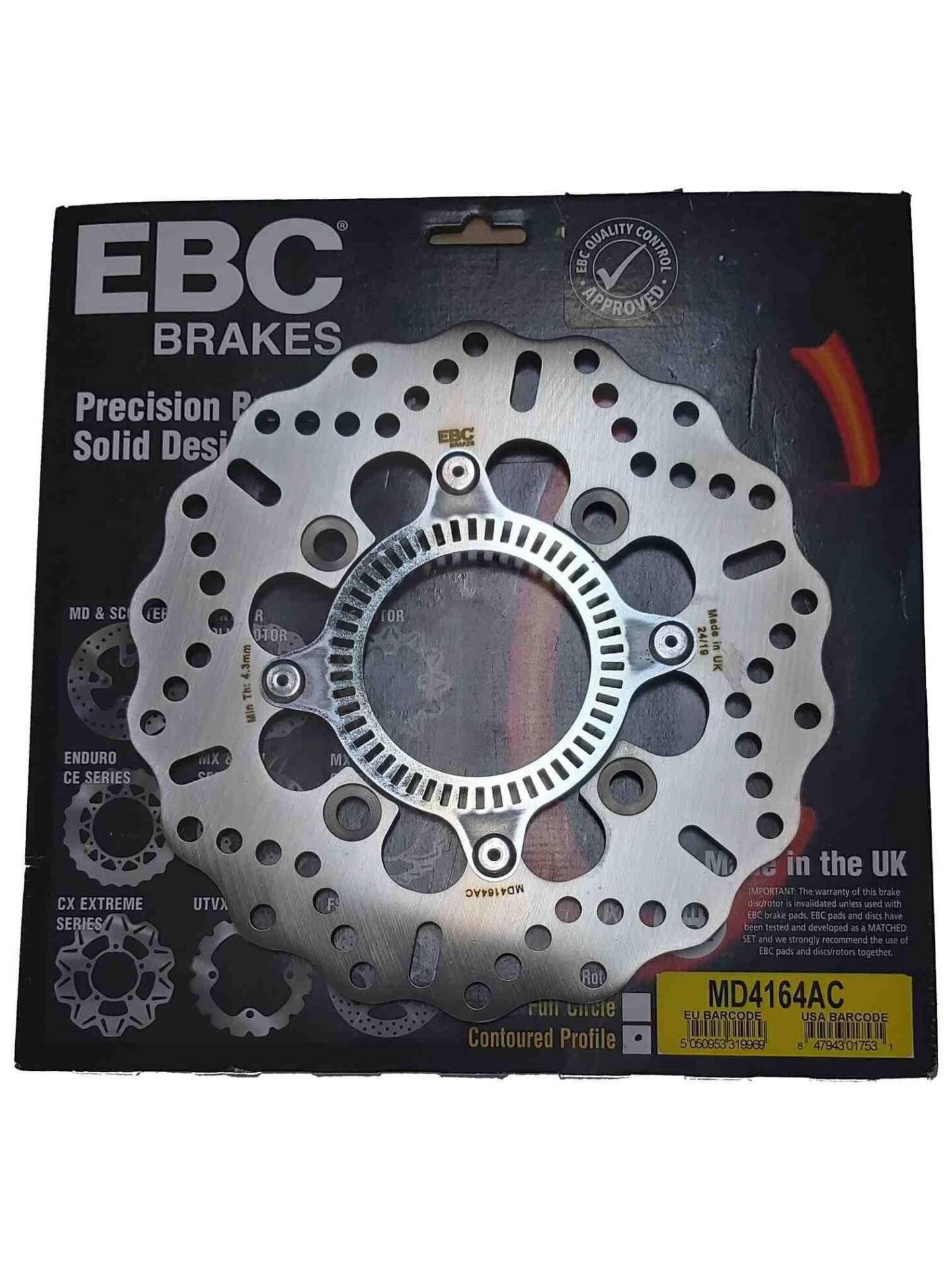 Kawasaki ER-6F ER-6N 2006-2015 Kawasaki Versys 650 2007-2011 ABS EBC Arka Disk