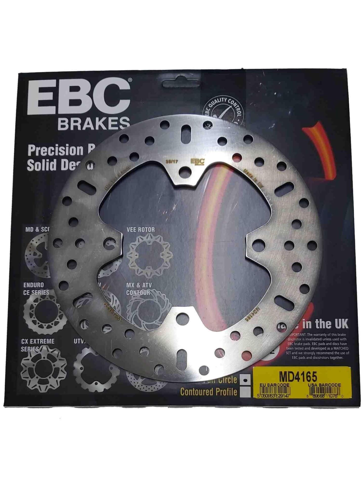 Kaw. Zx-6R 13-18 Zx-10R 11-18 Ebc Arka Disk