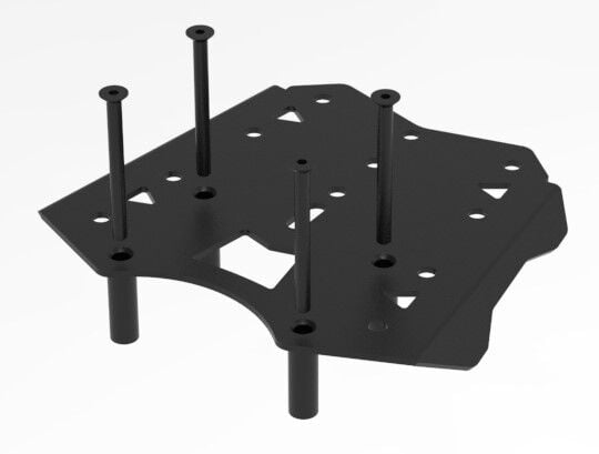 Mondial Strada 125 Uyumlu Topcase Çanta Demiri