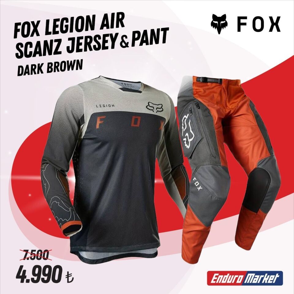 FOX Legıon Aır Siyah Jersey Pantolon Takım