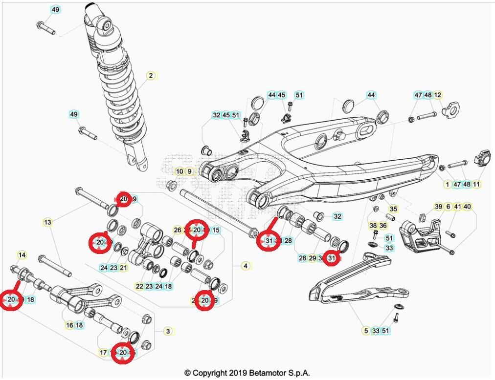Oıl Seal 25X32X7 Beta Orj Yp B6-1