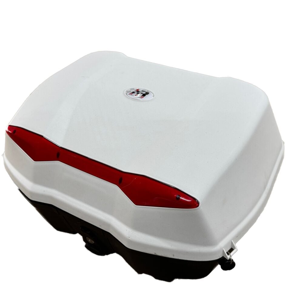 Universal 44 LT Motosiklet Çantası Beyaz