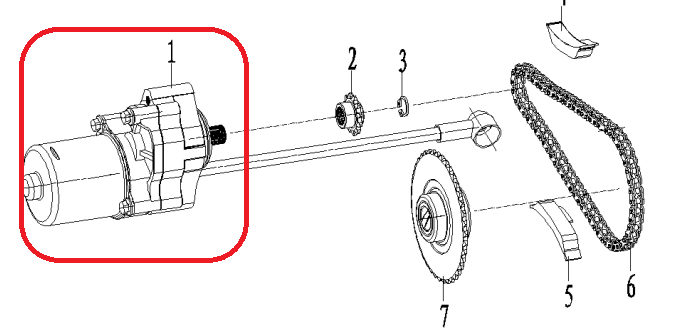 Kayo Kmb 60 Marş Motoru