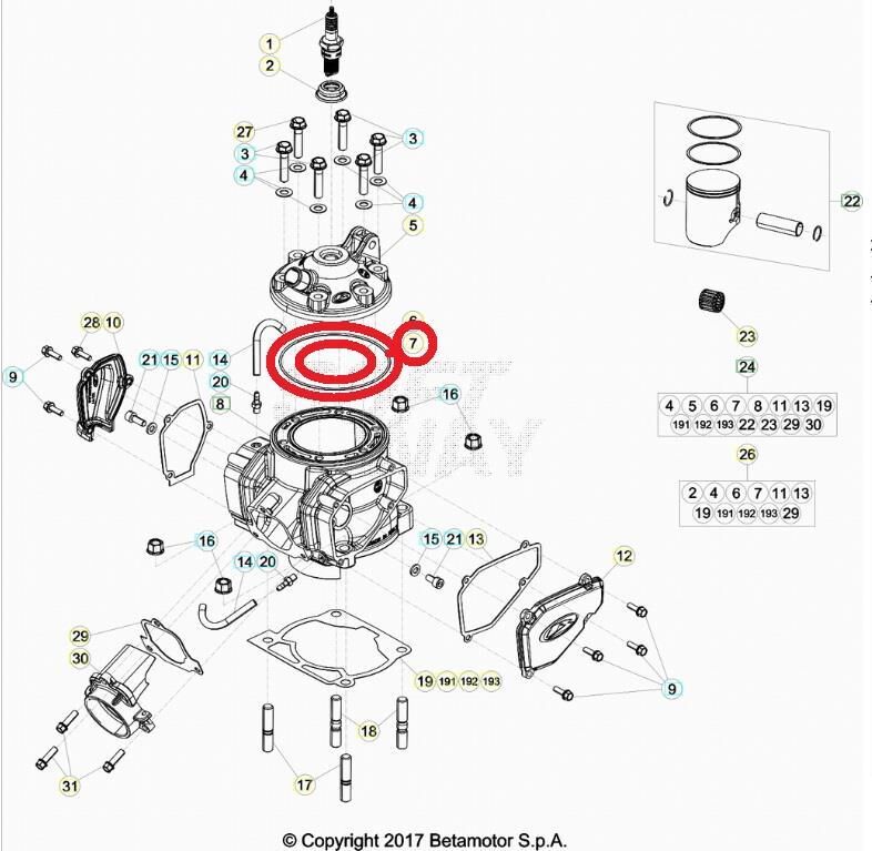 Oıl Seal 105.2 Vıton Beta Orj Yp B8-3
