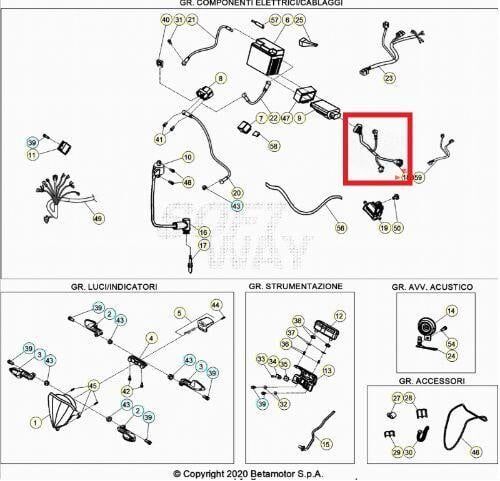 Beta X-Trainer 17-19 Ana Tesisat Beta Orj Yp