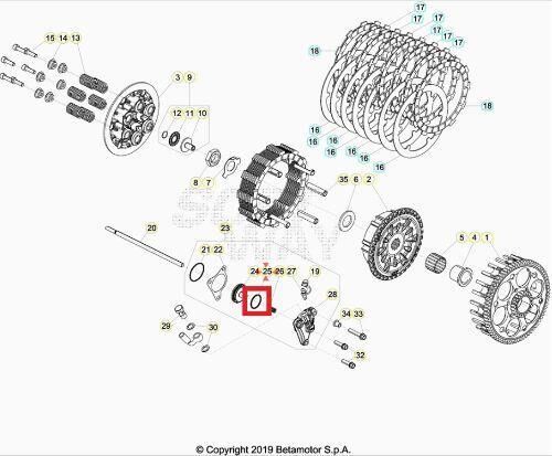 Oıl Seal 23.52-1.78 Beta Orj Yp