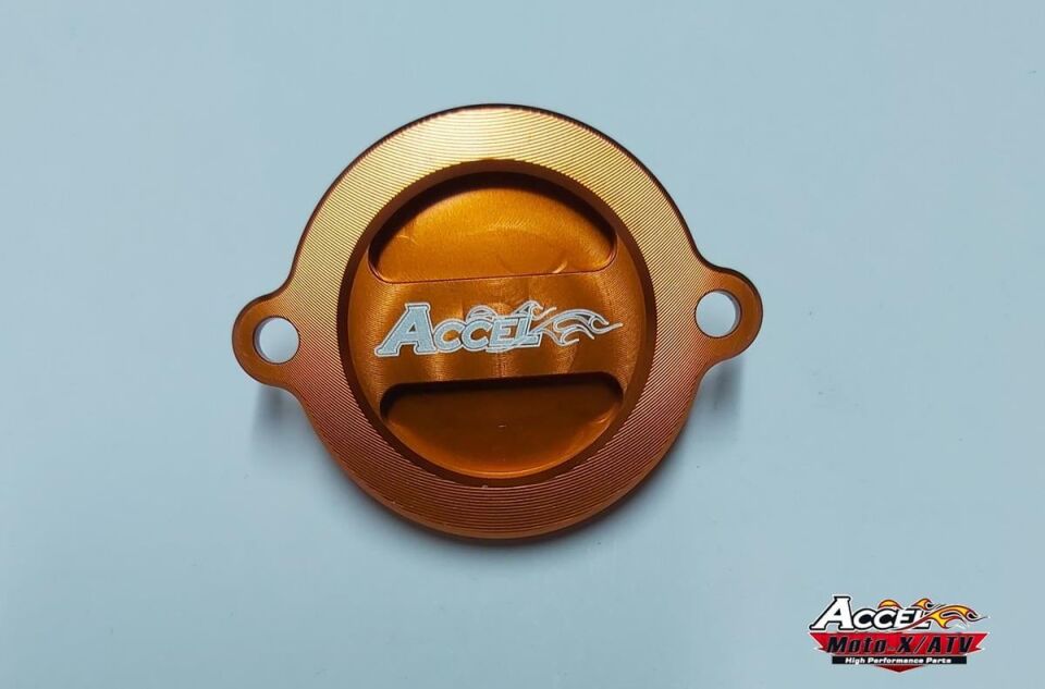 Ktm Exc 450 12-13 Accel Yağ Kapağı Turuncu