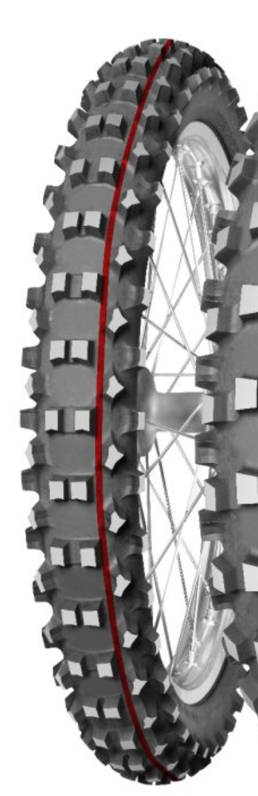 100/90-19 Mitas Terra Force-Mx Sm 57M   Arka Lastik