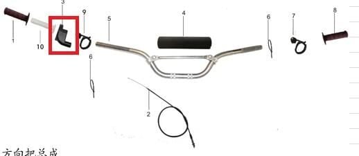 Kayo Kt 50 Mını Gaz Kumanda Gövdesi 2