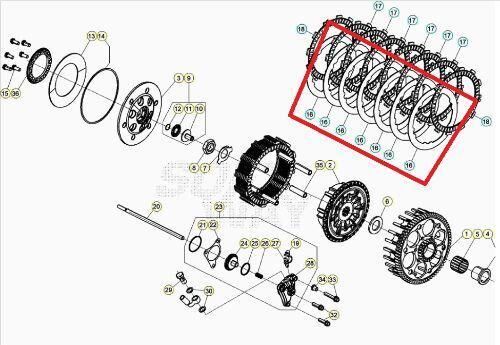 Debriyaj Sacı Beta Orj Yp B3-3