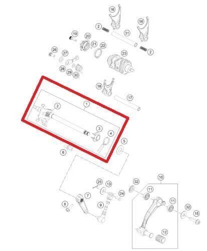 Shıft Shaft Cpl. Ktm Orj Yp A1-3