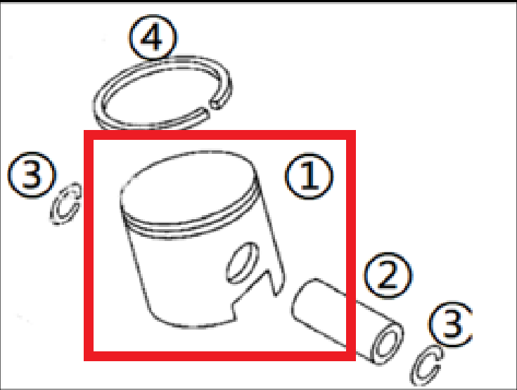 Kayo Kt 50 Mını Piston