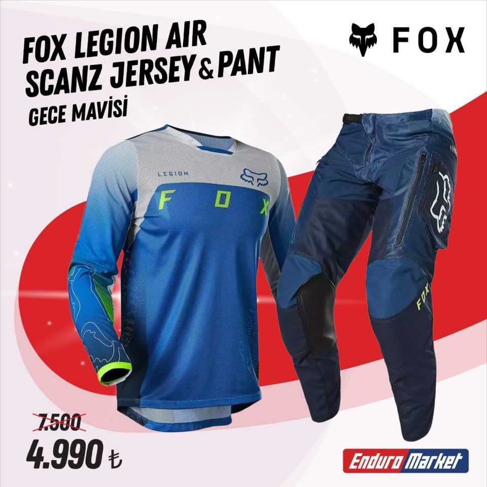 Fox Legıon Aır Mavi Jersey Pantolon Takım