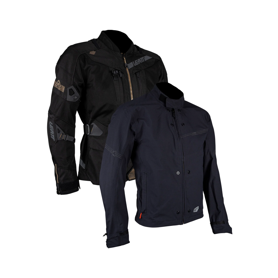 Leatt Adv Flow-Tour 7.5 Siyah Motosiklet Montu