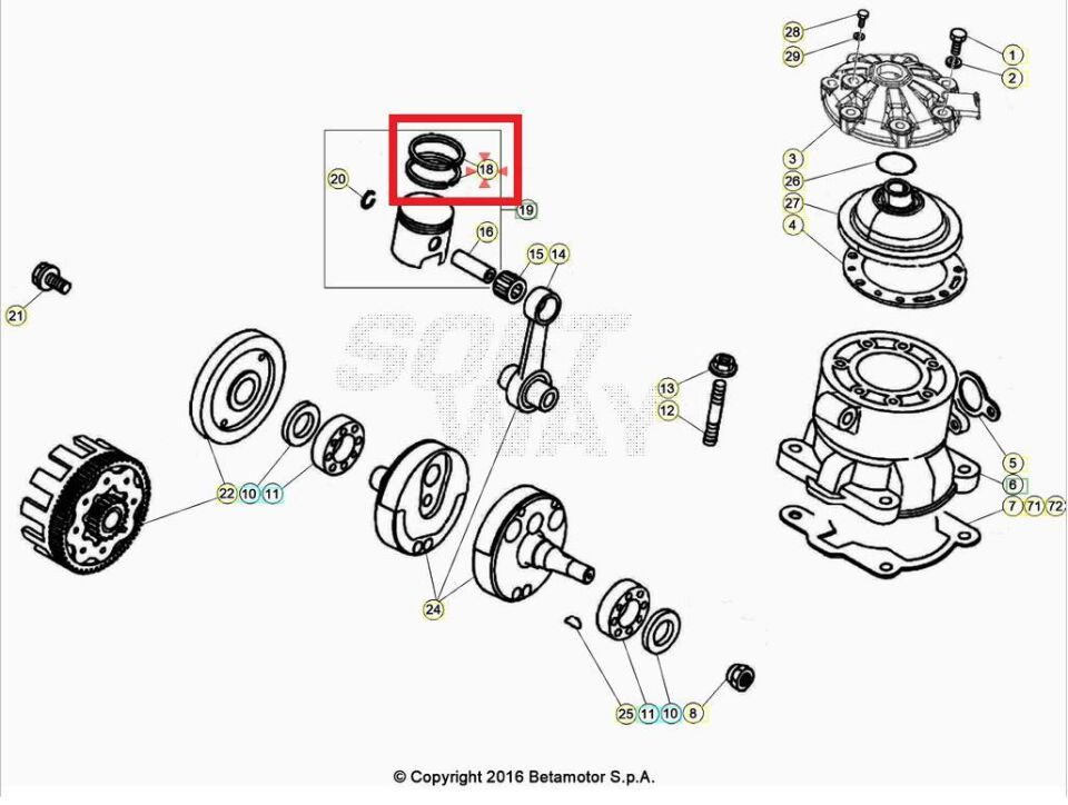 Trıal Sekman D72.5 Beta Orj Yp