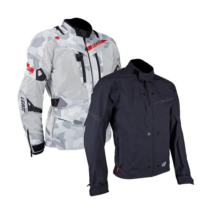 Leatt Adv Flow-Tour 7.5 Gri Motosiklet Montu