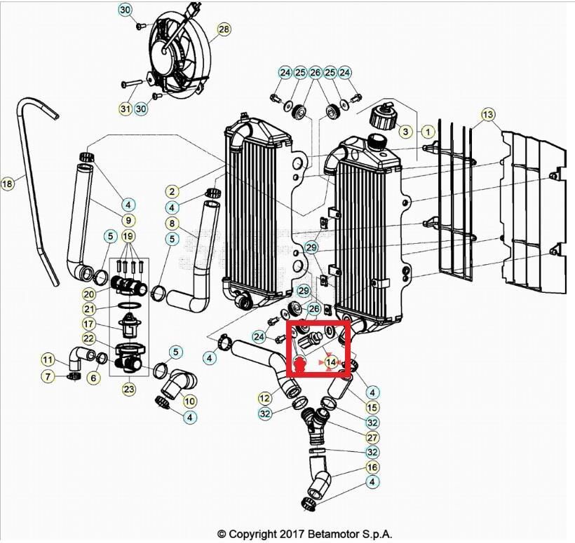 Fan Müşürü Beta Orj Yp B7-1