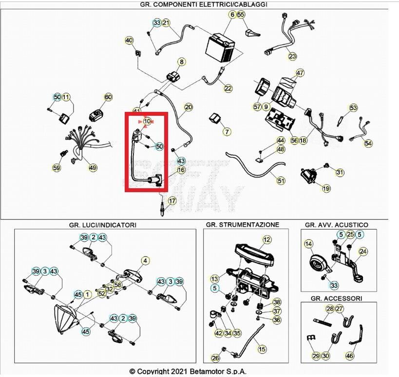 İngnition Coil Rr 4T My 10 Beta Orj Yp B12-2