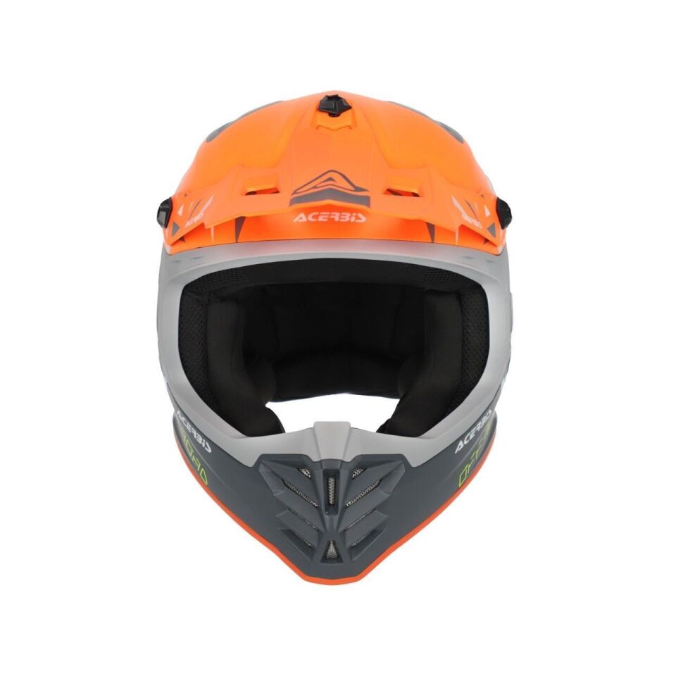 Acerbis Profıle Çocuk Kask Turuncu Gri