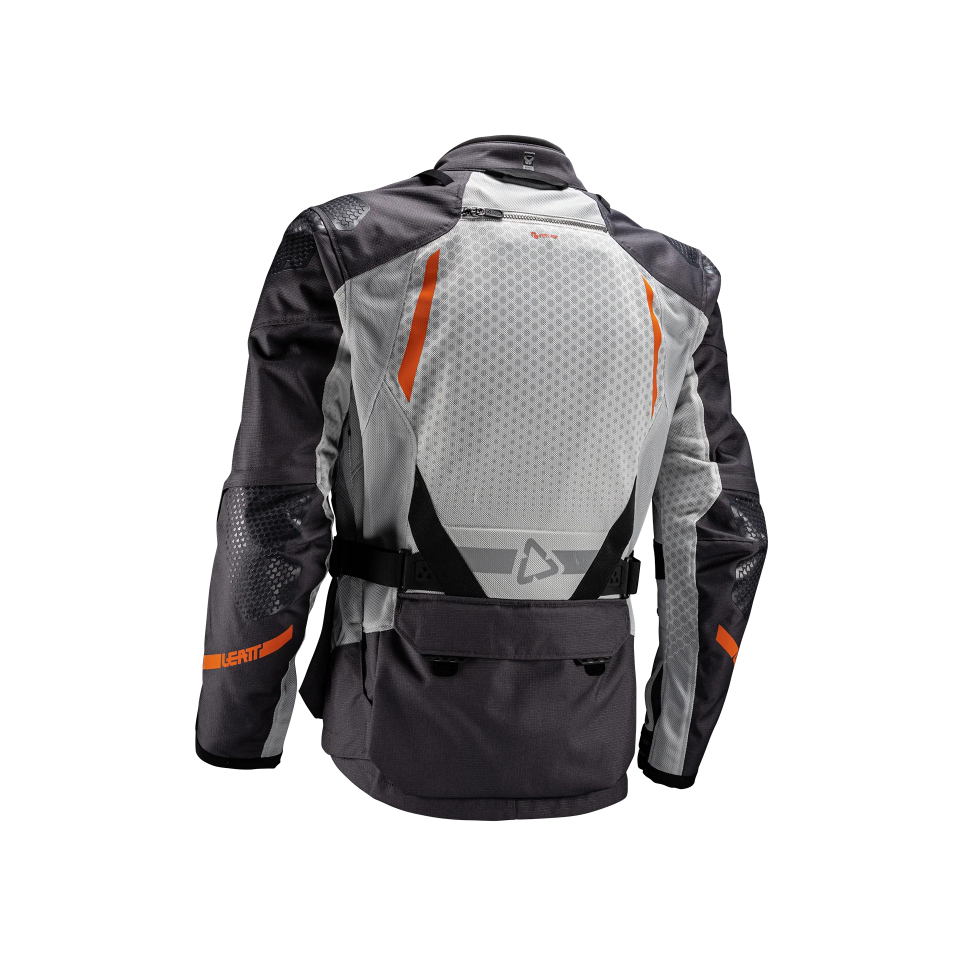 Leatt Adv Flow-Tour 5.5 Gri Motosiklet Montu