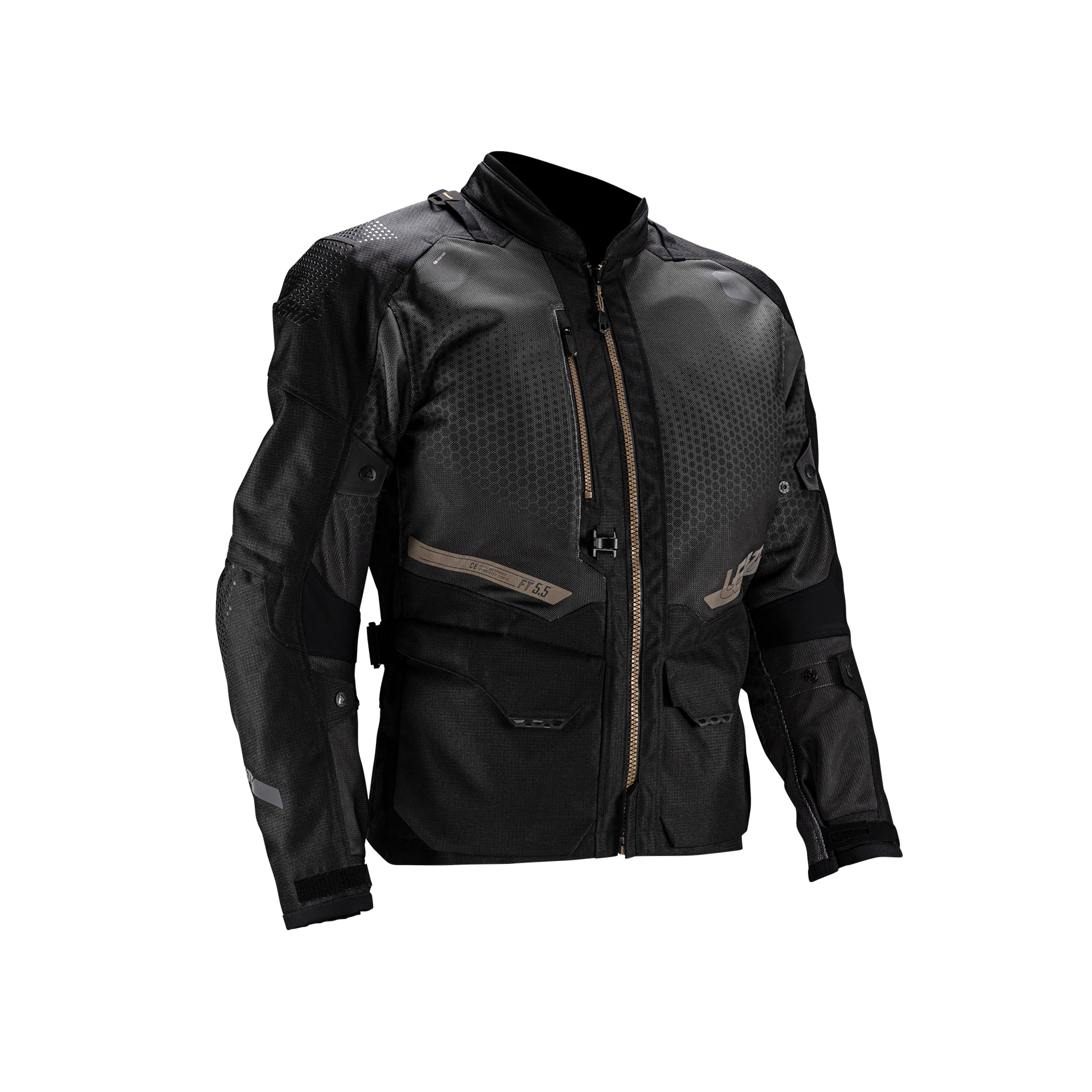 Leatt Adv Flow-Tour 5.5 Siyah Motosiklet Montu