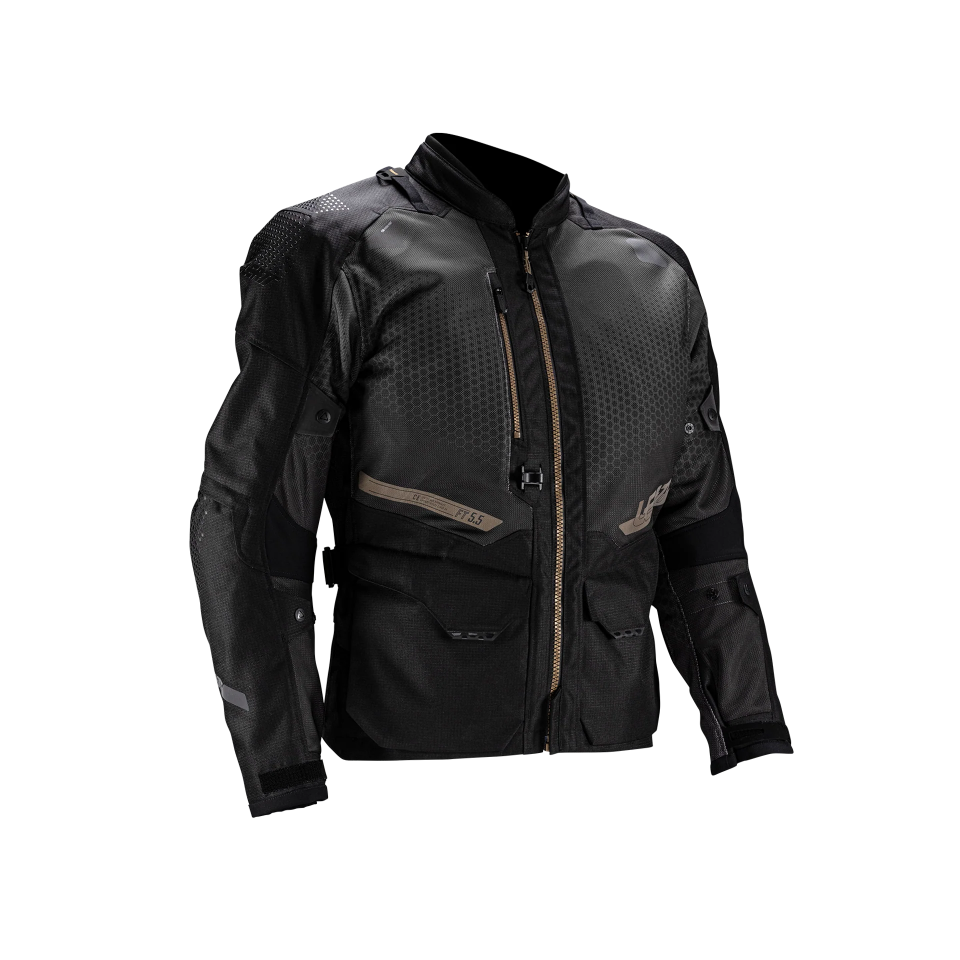 Leatt Adv Flow-Tour 5.5 Siyah Motosiklet Montu