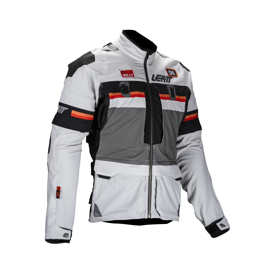 Leatt Adv Rally 5.5 Gri Motosiklet Montu