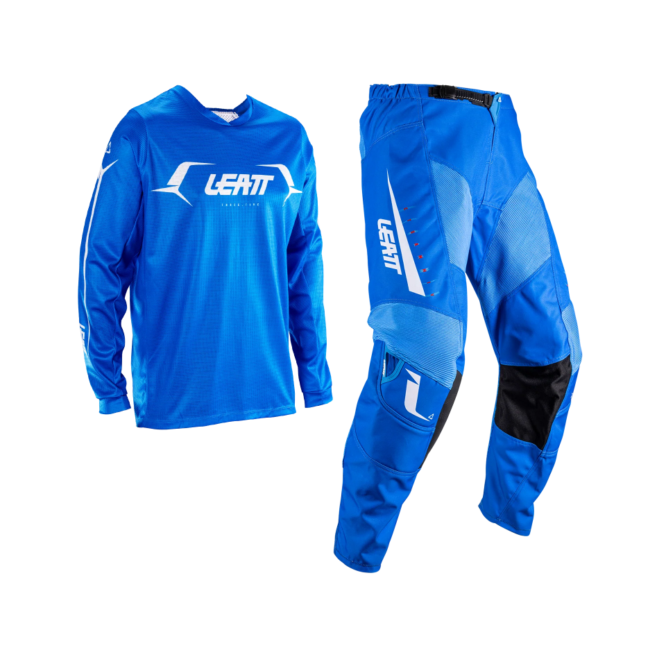 Leatt 3.5 Mavi Motosiklet Jersey Pantolon Takımı