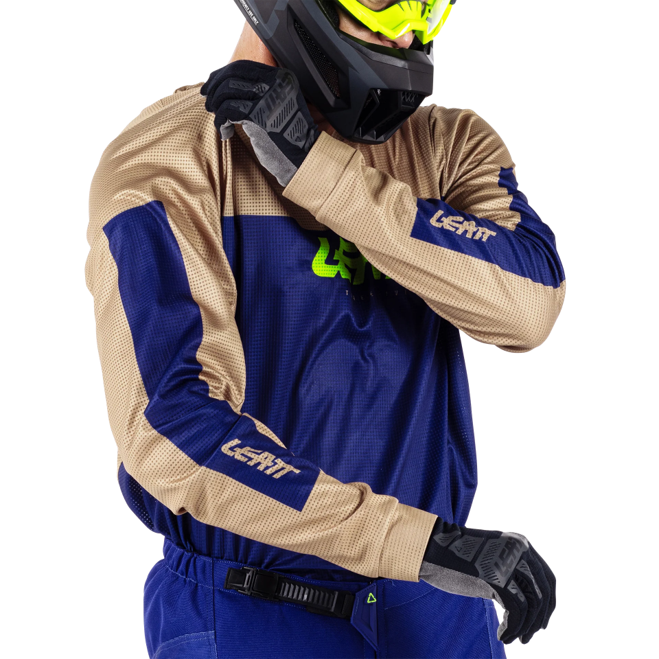 Leatt 3.5 Kahverengi Motosiklet Jersey Pantolon Takımı