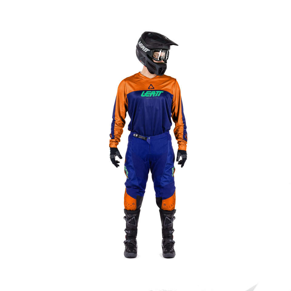 Leatt 3.5 Turuncu Motosiklet Jersey Pantolon Takımı