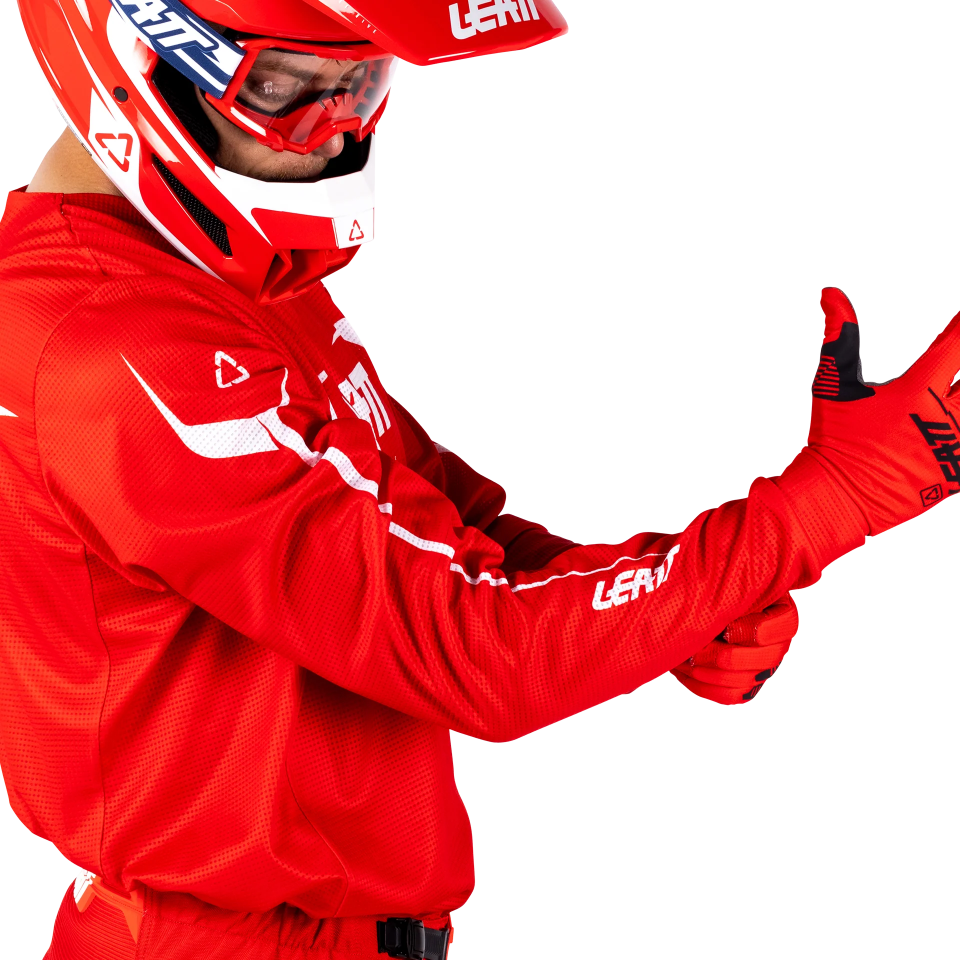 Leatt 3.5 Kırmızı Motosiklet Jersey Pantolon Takımı