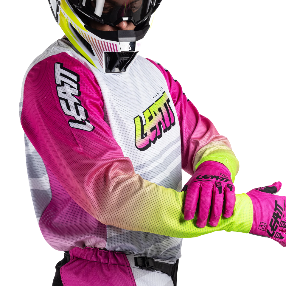 Leatt 3.5 Pembe Motosiklet Jersey Pantolon Takımı