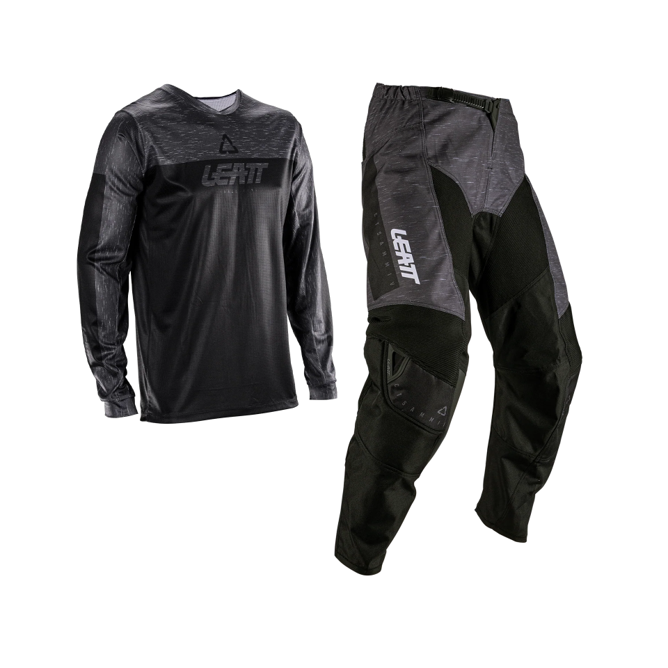 Leatt 3.5 Siyah Motosiklet Jersey Pantolon Takımı