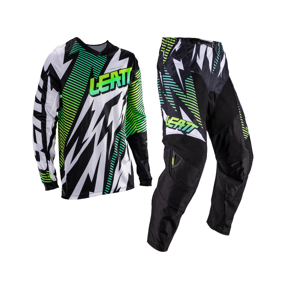 Leatt 3.5 Storm Motosiklet Jersey Pantolon Takımı