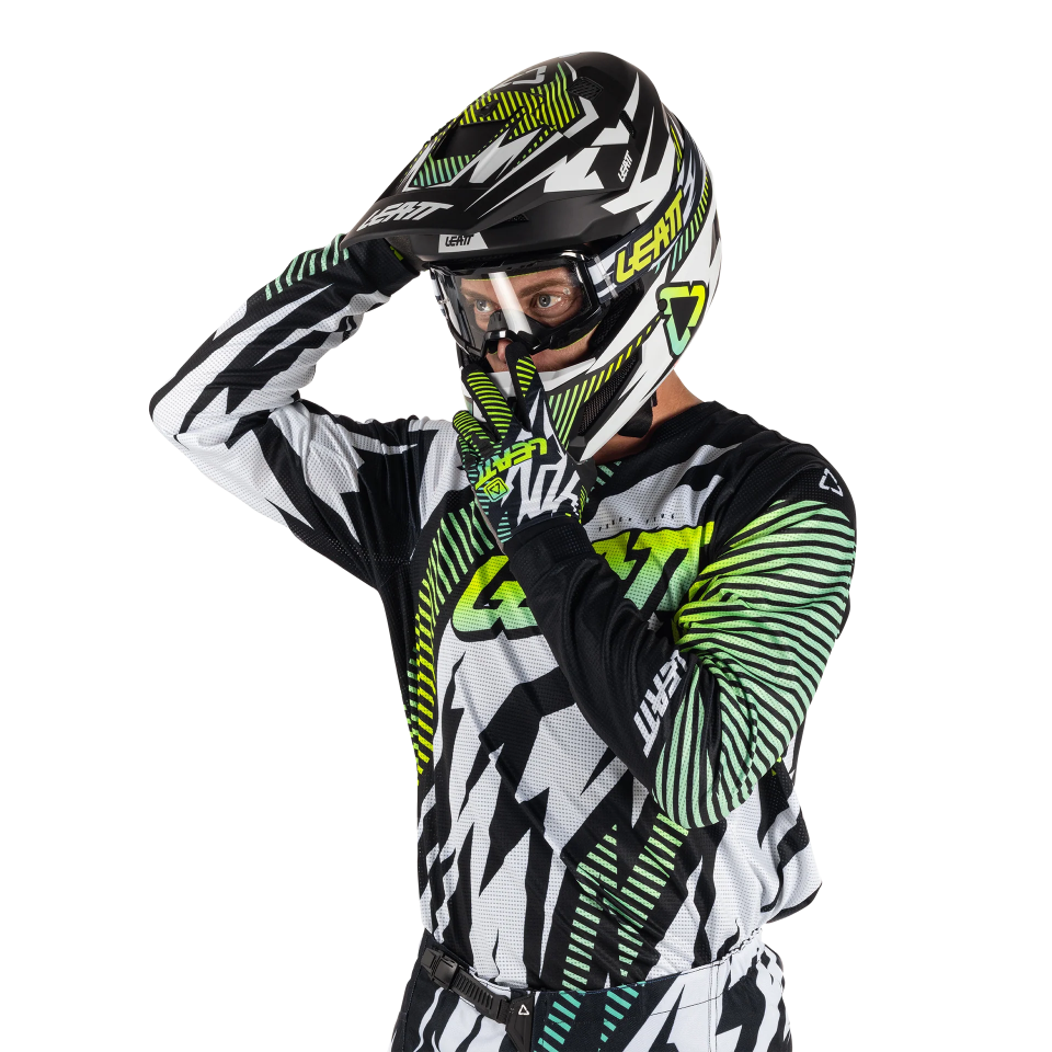 Leatt 3.5 Storm Motosiklet Jersey Pantolon Takımı