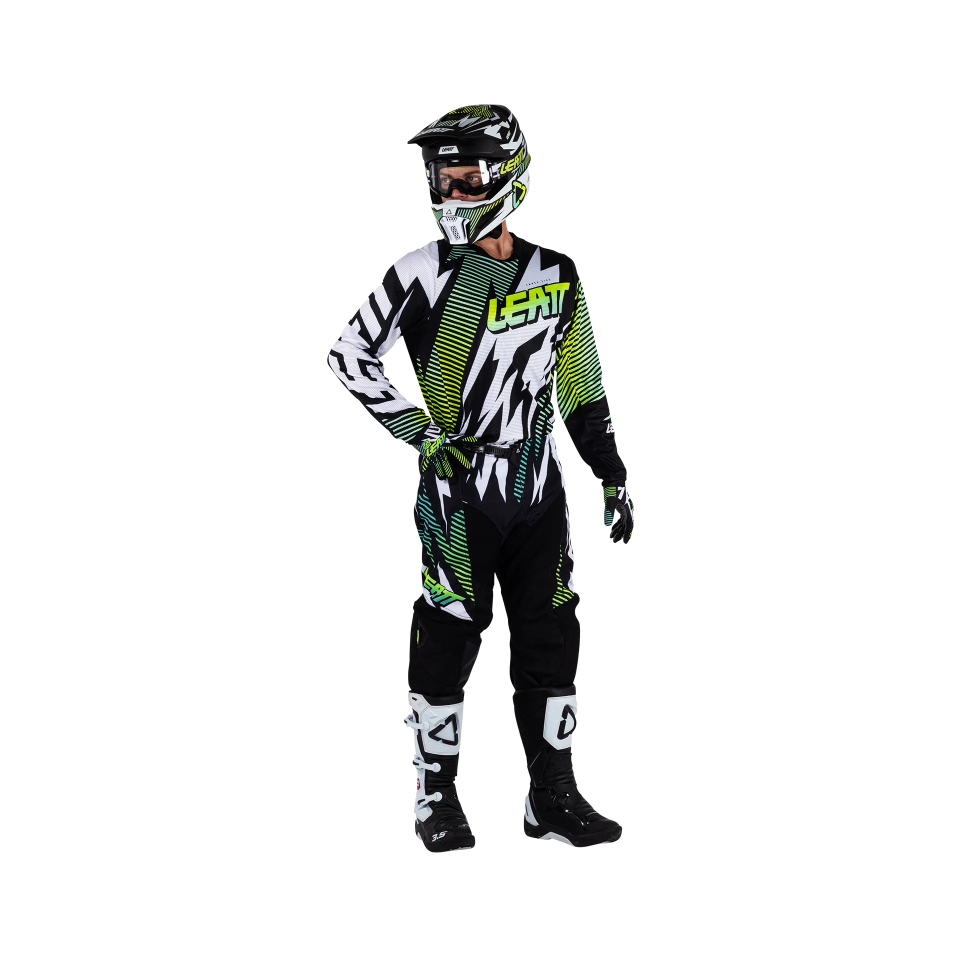 Leatt 3.5 Storm Motosiklet Jersey Pantolon Takımı